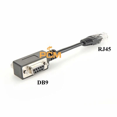 DB9 RS232 do RJ45 Muško Rolover Console Canbus kabl