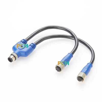 M12 Micro-promjena Y Split kabel