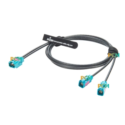 Mini Fakra RF koaksijalni kabel s dvije šupljine