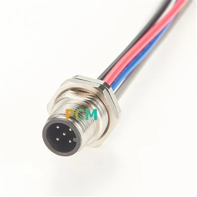 M12 5Pin muški kabel za montiranje na panel